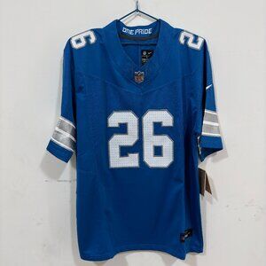 #26 Jahmyr Gibbs Blue Vapor Limited Stitched Jersey